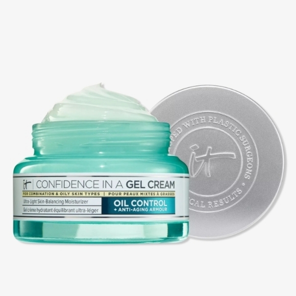 IT Cosmetics Confidence in a Gel Cream Ultralight Skin Balancing Moisturizer NIB